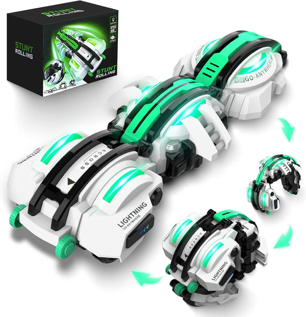 BAZADER RC Car with LED Lights - Remote Control Car Snakes 360