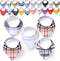 YMCF Baby Bandana Drool Bibs - 5 Pack 100% Cotton Absorbent Baby Bibs