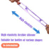 4 Pack 100% Silicone Baby Bottle Handles for Dr Brown Narrow & Wide Baby Bottles Hoder Easy Grip Self Feeding Universal