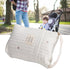 Cotton Travel Diaper Bag with Stroller Attachment - Ideal for Busy Parents