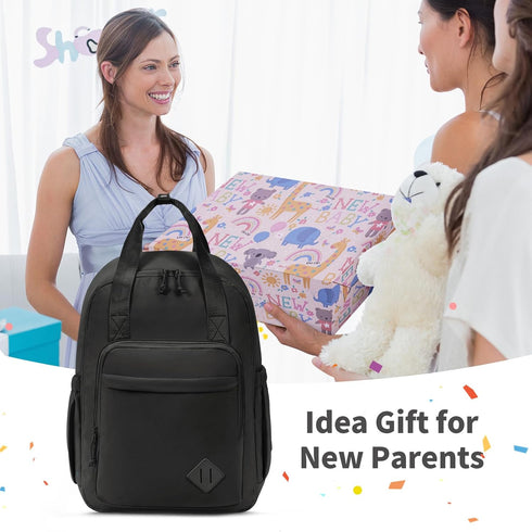 Backpack Backpack CEI-CEI Diaper Bag Large Baby Diaper Bag Water-resistant Travel Diaper for Boys Girls Newborn