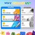 8 Pack Sensory Toys Fidget Autism Toy for Kids: Gel-Filled Maze Squeeze Sensory Toys for Children - Calming Fidget Toys