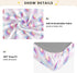 miaozhen 1 Pack 52x28 Cotton Crib Sheets for Baby Boys Girls Soft Stretchy Hologram Strawberry Silver Crib Mattress
