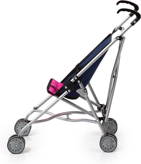 18" Bayer Design Dolls Buggy for up to Dolls,Blue/Pink