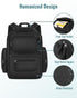 Backpack, Backpack 2 TravelBlack Mancro Diaper Bag Extra Large Capacity Baby Diaper with Insulated Pockets and Stroller