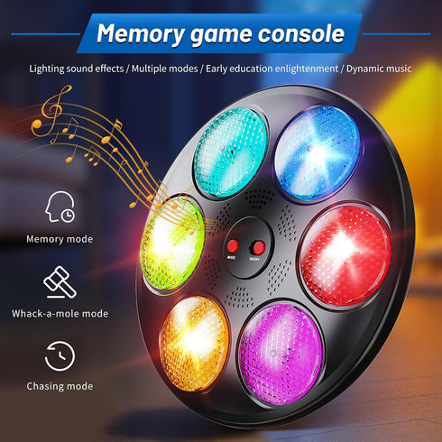 SLWHE 3-12 4-8 6-8 8-12 Handheld Light Up Electronic Memory Game for Kids Boys Girls Interactive Sound Car Travel Road