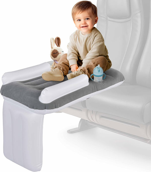Toddler Airplane Bed - Inflatable Baby Airplane Bed for Toddler with Safety