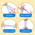 8 9 10 11 12 6-12 Kasfalci String Game Book Kit - Gifts for Year Old Girl - Classic Finger String Figures Toy - Travel