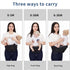 7-40lbsfor Baby Carrier with Hip Seat, Newborn to Toddler, Adjustable Extended, Ergonomic M Position Baby Carrier