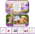 MAGQOO 3D Wooden Dollhouse Miniature DIY Kit with Furniture, 1:24 Box Theater Kit (Pack of 3)