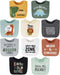The Peanutshell Terry Bib Set for Baby Boys, 10 Pack for Feeding, Teething, & Drooling, Dinosaur