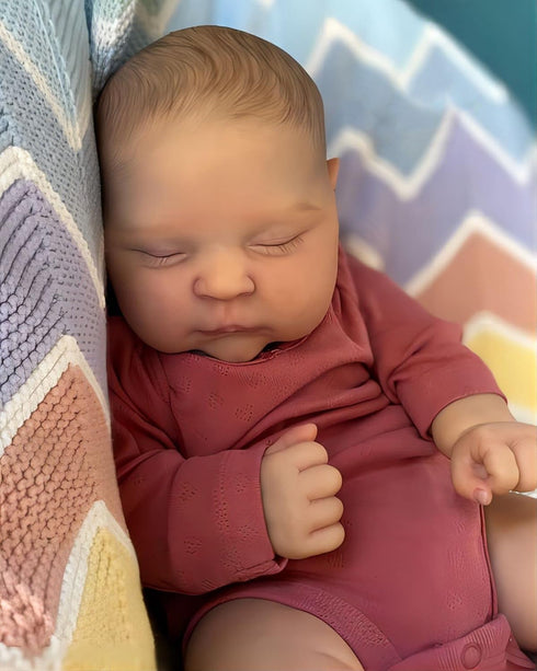 20inch 3+ Reborn Baby Dolls Sleeping Realistic Newborn Baby Dolls That Look Real Life Lifelike Silicone Babies Soft