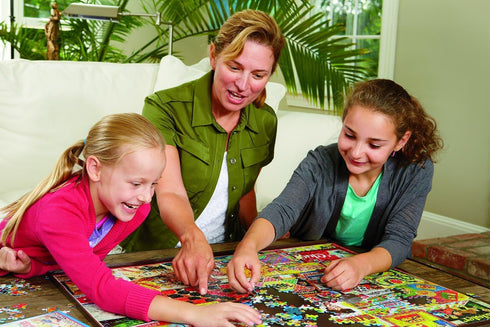 White Mountain Puzzles Broadway - 1000 Piece Jigsaw Puzzle