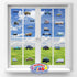 Cars and Trucks Window Clings for Kids & Toddlers by Jesplay USA - Reusable Gels & Decals, Puffy Sticker Activities