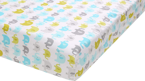 CribMATE 1 PCs Embroidered Turtle Nursery Changing Table Sheet Baby Girl Baby Boy Blue Ocean Themed Changing Table