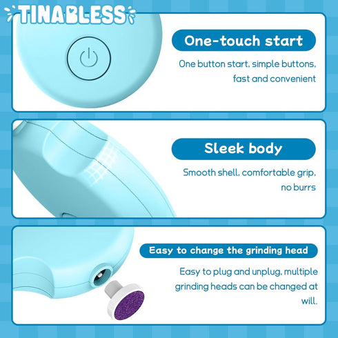 Trimmer 6 1 Set Baby Nail Electric,Tinabless Baby Nail Clipper, in Baby Nail File,Nail File Baby Grooming Kit Manicure