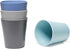 Bamboo Drinking Cup for Kids, Set of 4 Reusable Eco Friendly Dinnerware for Toddlers, 10 Ounce
