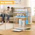 Countertop XANGNIER Baby Bottle Organizer,Clear Baby Bottle Storage Organizer for and Cabinet,with Drying Rack