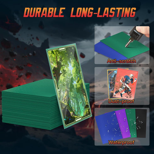 1200ct Matte Card Sleeves - Premium Card Protectors for Trading Cards, MTG, TCG,Magic, and Collectible Card Games