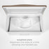 Ubbi Baby Wipes Dispenser with Weighted Plate and Secure Seal, Nursery and Baby Registry Essential to Keep Wipes Fresh