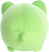 7 Inches Aurora Enchanting Tasty Peach Pistachio Meowchi Stuffed Animal - Bright & Colorful Design - Showpiece Plush
