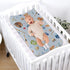 Watercolor Baseball Baby Changing Pad Covers, 32"x16" Soft Stretchy Sheets for Boys Girls