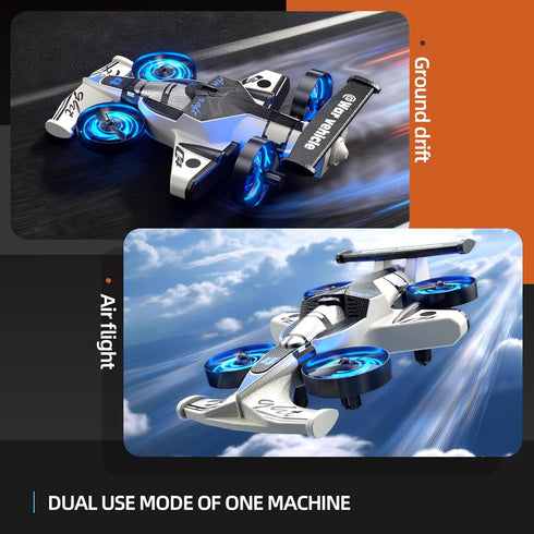Xelabrion 4-6-8-10-12, 2-in-1 4 5 6 7 8 9 Remote Control Airplane Car Toys for Kids Ages Foam RC Plane Car Jet Mini