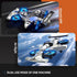 Xelabrion 4-6-8-10-12, 2-in-1 4 5 6 7 8 9 Remote Control Airplane Car Toys for Kids Ages Foam RC Plane Car Jet Mini