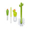 Boon Cacti Replacement Baby Bottle Brushes - Includes Bottle Cleaner Brush, Straw