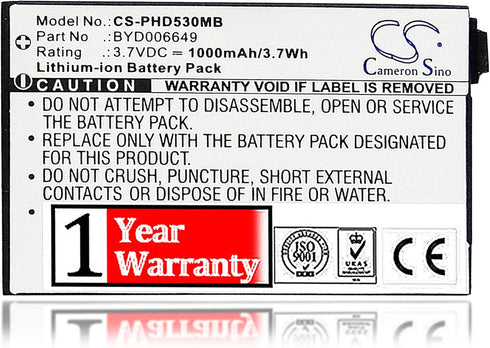 BT298555 Battery Replacement for V-TECH VM321 VM333 VM341 VM343 Safe & Sound Baby Monitor Parent Unit