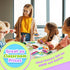 18 Pack Sensory Marble Fidget for Kids Classroom- Gel Squeeze Stress Anxiety Autistic ADHD, Quiet Fidget Classroom