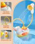 1-3, Duckie Baby Bath Shower Head, Toddler Bath Toys for Kids Ages Baby Shower Head for Bathtub with Three Squirting