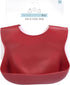 Three Little Tots Adjustable Fit Modern Silicone Baby Bib – Waterproof Catch Bibs for Infants