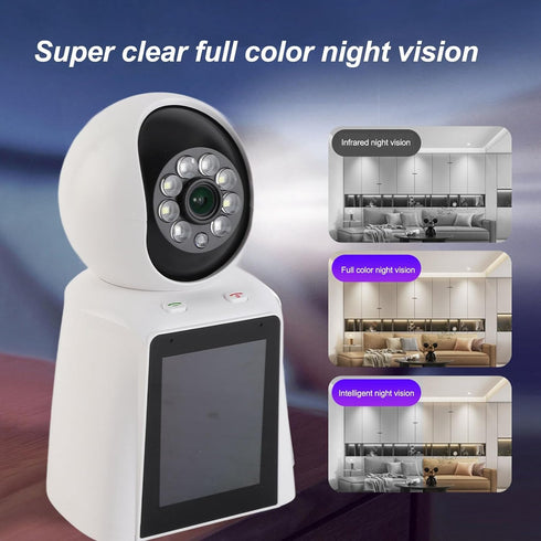 CCYLEZ 360 3MP 5G, Video Camera Panoramic Monitoring, Video Baby Camera, Humanoid Tracking, Night, Phone App, Indoor