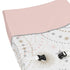Sweet Jojo Designs Star and Moon Girl Baby Changing Pad Cover Infant Newborn Diaper Table Change Mat Sheet - Blush Pink