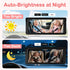 Fodkh 2 6.9 2 Dual Baby Car Camera for Kids Split Screen Ultrawide HD Display with Cameras, IR Night Vision, Easy