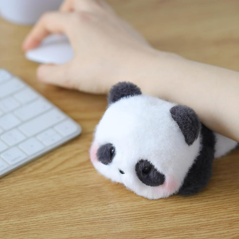 52TOYS Panda Roll Lying Down Stuffed Animal Plush Toy - Shoulder Panda with Soft and Adorable Design, Perfect