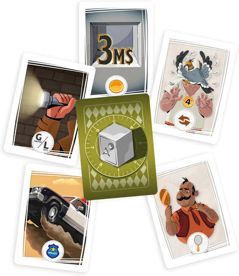 6 Suspects Card Game: Thrilling Memory and Deduction Strategy Game for Kids & Adults, Ages 8+, 2-8 Players