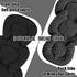GFU Infant Car Seat Insert Head and Body Support, Reversible Newborn Insert for Carseat with Strap Pads, Soft Stroller