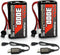 PCEONAMP 7.4V Li-ion Battery 3000mAh 2S Battery with SM-2P Plug Rechargeable High Capacity