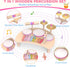 Meytccve Set 1 2 3 1-3,Baby 18+ Toddlers Drum Toys for Year Old Girls,Montessori Music Toy for Toddlers Drum