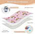 siphylline 52" 34" Pixel Wind Rainbow Mushroom Extra Large Resuable Changing Pad Covers Highly Absorbent Potty Training