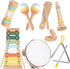 Baby Musical Instruments for Toddlers 1-3, 12PCS Montessori Musical Toy Set with