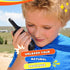 Wishouse Walkie Talkies for Kids - 4 Pack Family Radio Long Range, Outdoor Fun Toys for 4-8 Year Olds (No Battery