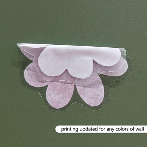 84 12 YouRfocus Daisy Wall Decals | PCS Boho Flower Stickers for Girls' Rooms, Playrooms, and Nurseries | Dual Layer