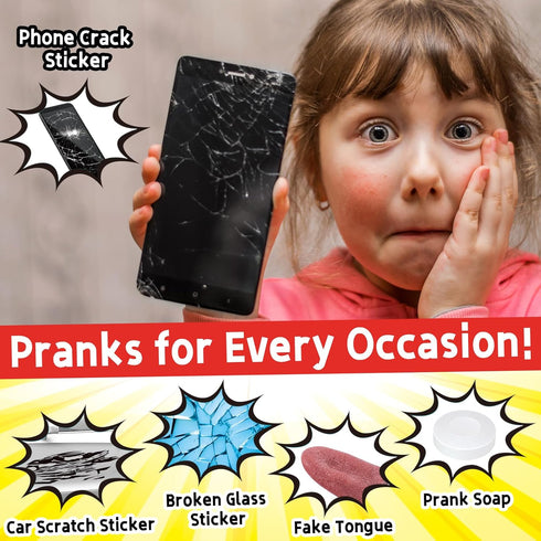 35 wookidel Prank Stuff - Pranks for Kids & Adults, April Fools, Halloween, Christmas & Birthdays