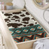 Stretchy Cow Print Diaper Changing Pad Cover, 32" x 16", Washable Fitted Changing Table Mat for Boys and Girls