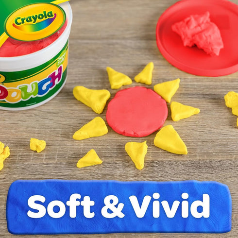 Crayola Dough - Red, 3lb Bulk Modeling Dough for Kids, Resealable Tub for Arts & Crafts