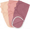 Comfy Cubs Easy Swaddle Blanket with Zipper Closure, 3 Pack - 100%