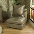 Set 1/12 iLAND Dollhouse Furniture Miniature Sectional Couch for Doll House Dcor Fit Scale Accessories, Modern Gray